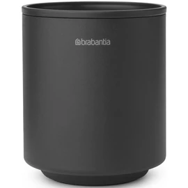 Brabantia MindSet fogkefe tartó kiemelhető cseppgyűjtő tartállyal, acél, határtalan szürke ásványi textúra