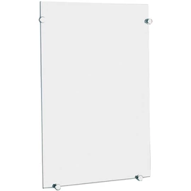 Üveg tükör, csiszolt szélű, 420x600mm, 6mm vastag