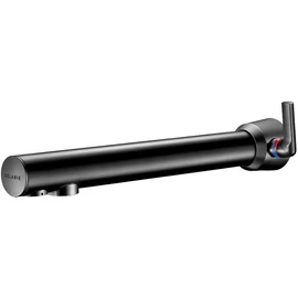 DELABIE BINOPTIC MIX fali infracsap H-M vízre  szervizfolyosós szereléshez, 230mm kifolyási benyúlás, hálózati, matt fekete
