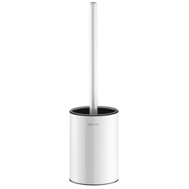 DELABIE fali WC-kefe alacsony házzal, biztonsági rögzítéssel, 1mm AISI304 r.m. acél, fehér