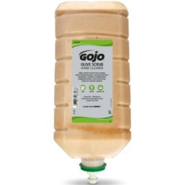 GOJO Olive Scrub ipari kézmosó utántöltő patron erősen szennyezett kezekre, 5000 ml, PRO TDX, kéztisztító hatás 4/5