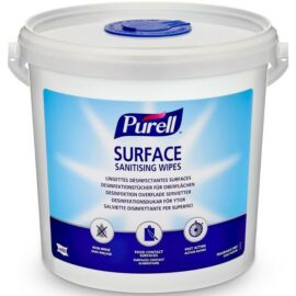 PURELL Surface alkoholos felület fertőtlenítő kendő, vastag, extrán átitatott, 600db-os