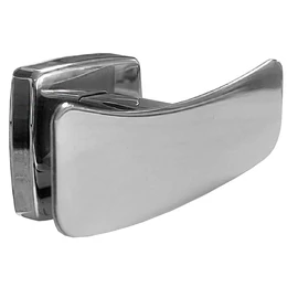 Dupla akasztó, kétágú fogas, AISI304-es rozsdamentes acél, fényes, INOX