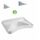 Akadálymentes porcelán mosdókagyló és M5A fix konzol szett, (konkáv, könyöktámaszos mosdó)