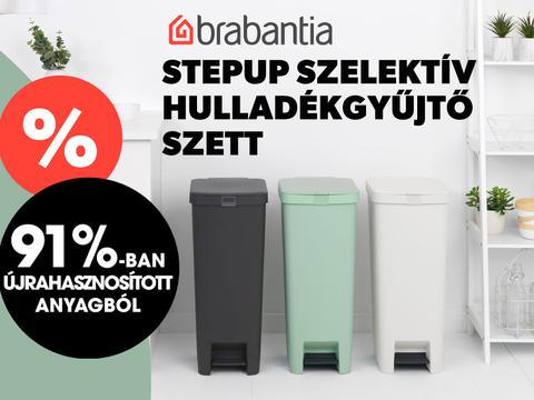BRABANTIA STEPUP szelektív hulladékgyűjtő szett