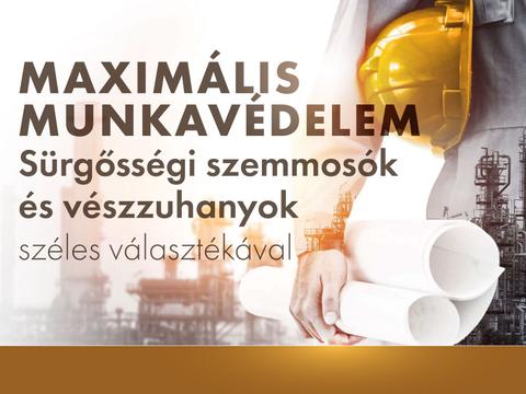 Sürgősségi szemmosók és vészzuhanyok