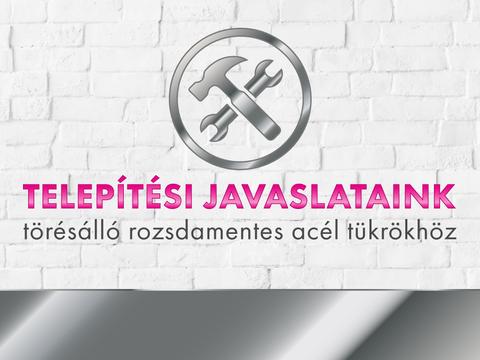 Rozsdamentes acél tükrök