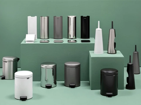 A Brabantia ReNew fürdőszobai kollekció: modern elegancia és praktikum találkozása