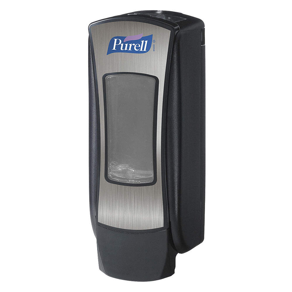 PURELL ADX-12 kézfertőtlenítő gél adagoló, fekete/ezüst, 1200 ml