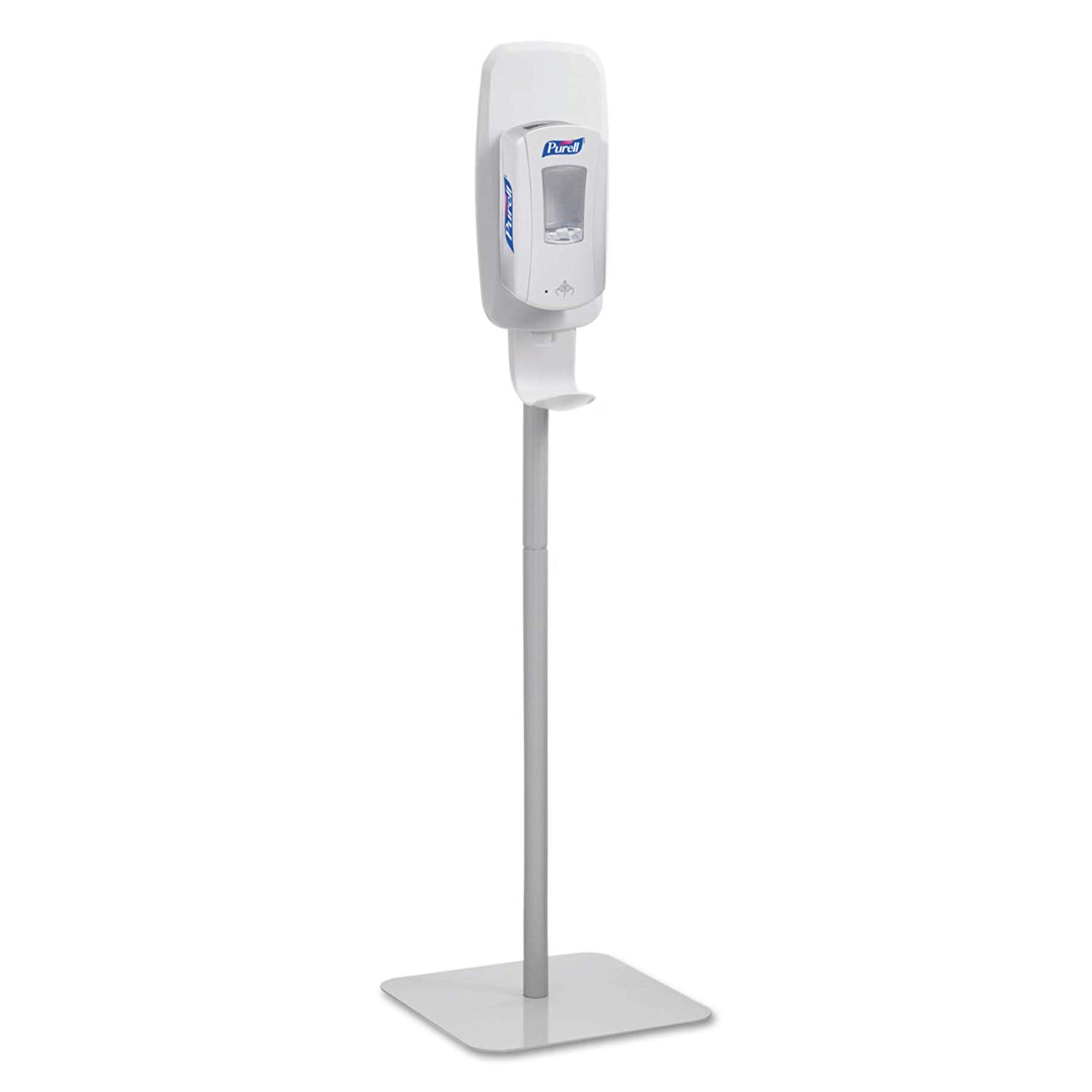 PURELL kézfertőtlenítő állomás, acél állvány automata TFX és LTX adagolókhoz, fehér