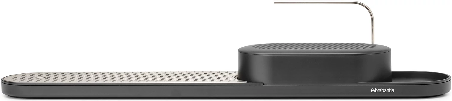 Brabantia SinkStyle Organiser and Drying Tray mosogató rendszerező és szárítótálca, r.m. acél, műanyag, határtalan szürke ásványi textúra - 227783