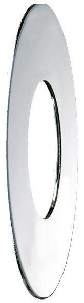 DELABIE takarótárcsa fali kifolyókhoz, 30/65mm, 1mm vastag krómozott sárgaréz alátét, 2db-os csomag