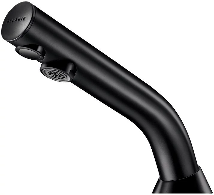 DELABIE BINOPTIC álló infracsap kevert vízre, H=90mm, fekete, elemes