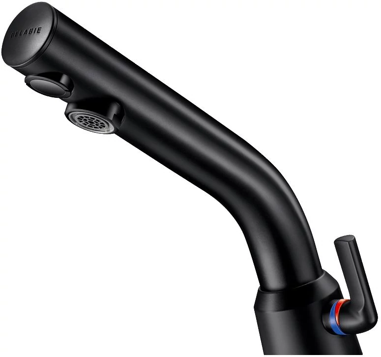 DELABIE BINOPTIC MIX álló infracsap H-M vízre oldalsó karral, H=110mm, fekete, elemes