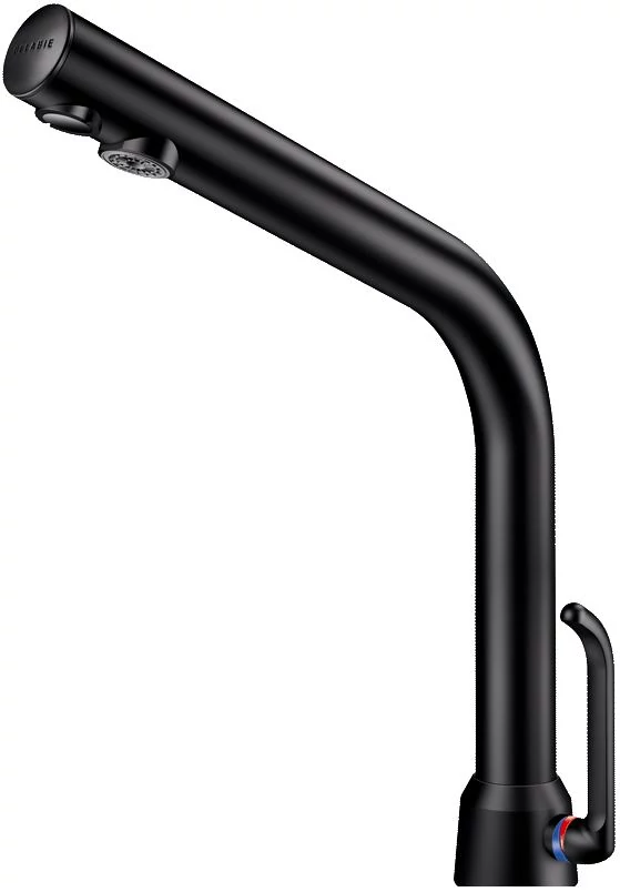 DELABIE BINOPTIC MIX álló infracsap H-M vízre hosszú karral, H=250mm, fekete, elemes
