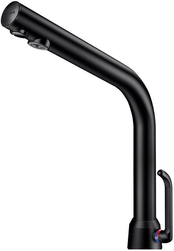 DELABIE BINOPTIC MIX álló infracsap H-M vízre hosszú karral, H=250mm, fekete, elemes