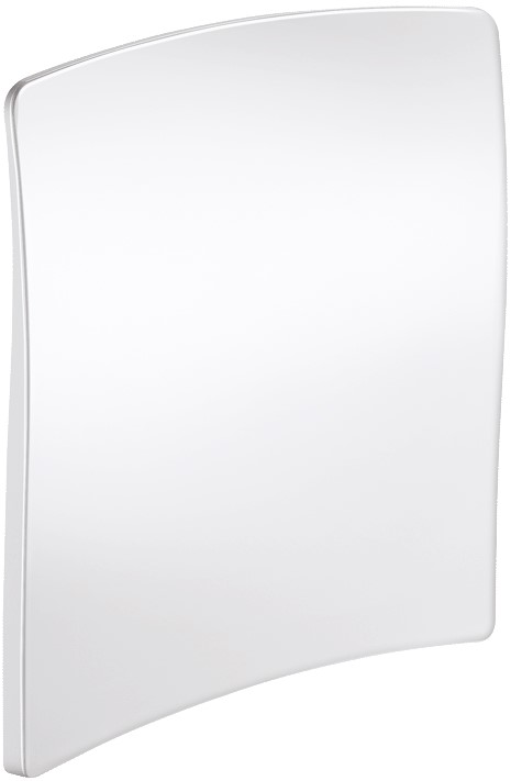 Háttámla DELABIE Comfort felhajtható zuhanyülőkéhez, 420x410mm, UltraSatin selyem r.m. acél vázon