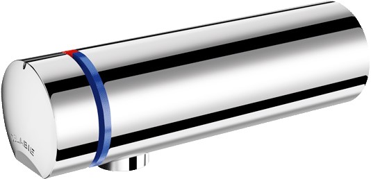 DELABIE TEMPOMIX 3 fali, nyomógombos, fejbenkeverős időzített mosdó csap H-M vízre, L=110mm