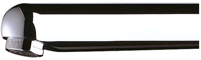 DELABIE kézmosó kifolyó, fali szereléshez, 160 mm-es kifolyással, fali korong nélkül