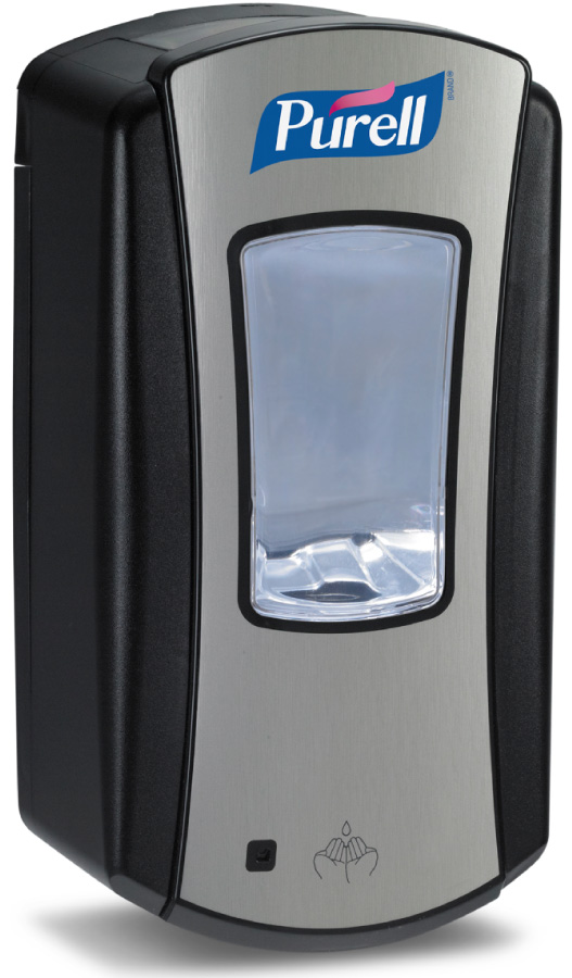 PURELL automata LTX kézfertőtlenítő adagoló, fekete, 1200 ml
