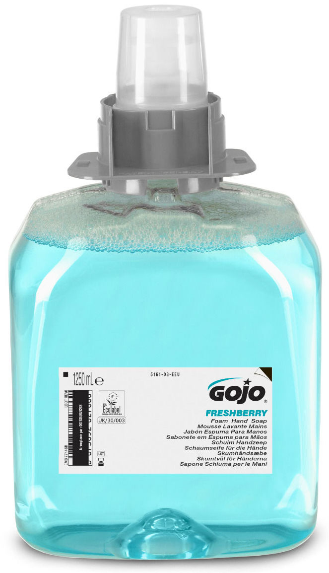 GOJO Freshberry gránátalma illatú kézkímélő habszappan, FMX, 1250 ml