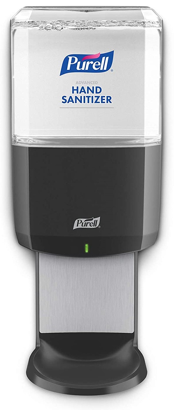 PURELL ES6 automata kézfertőtlenítő adagoló patron nélkül, ES6 kézfertőtlenítő rendszer, 1200ml, fekete