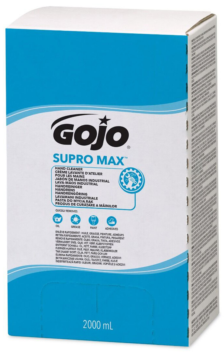GOJO Supro Max habköves kézmosó utántöltő patron rendkívül szennyezett kezekre, 2000 ml, PRO TDX, kéztisztító hatás 5/5