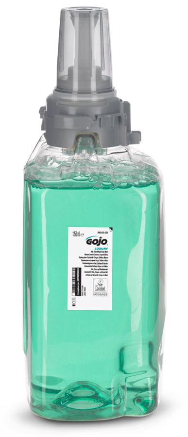GOJO Luxus tusfürdő, sampon és habszappan utántöltő patron, ADX-12 rendszer, 1250ml
