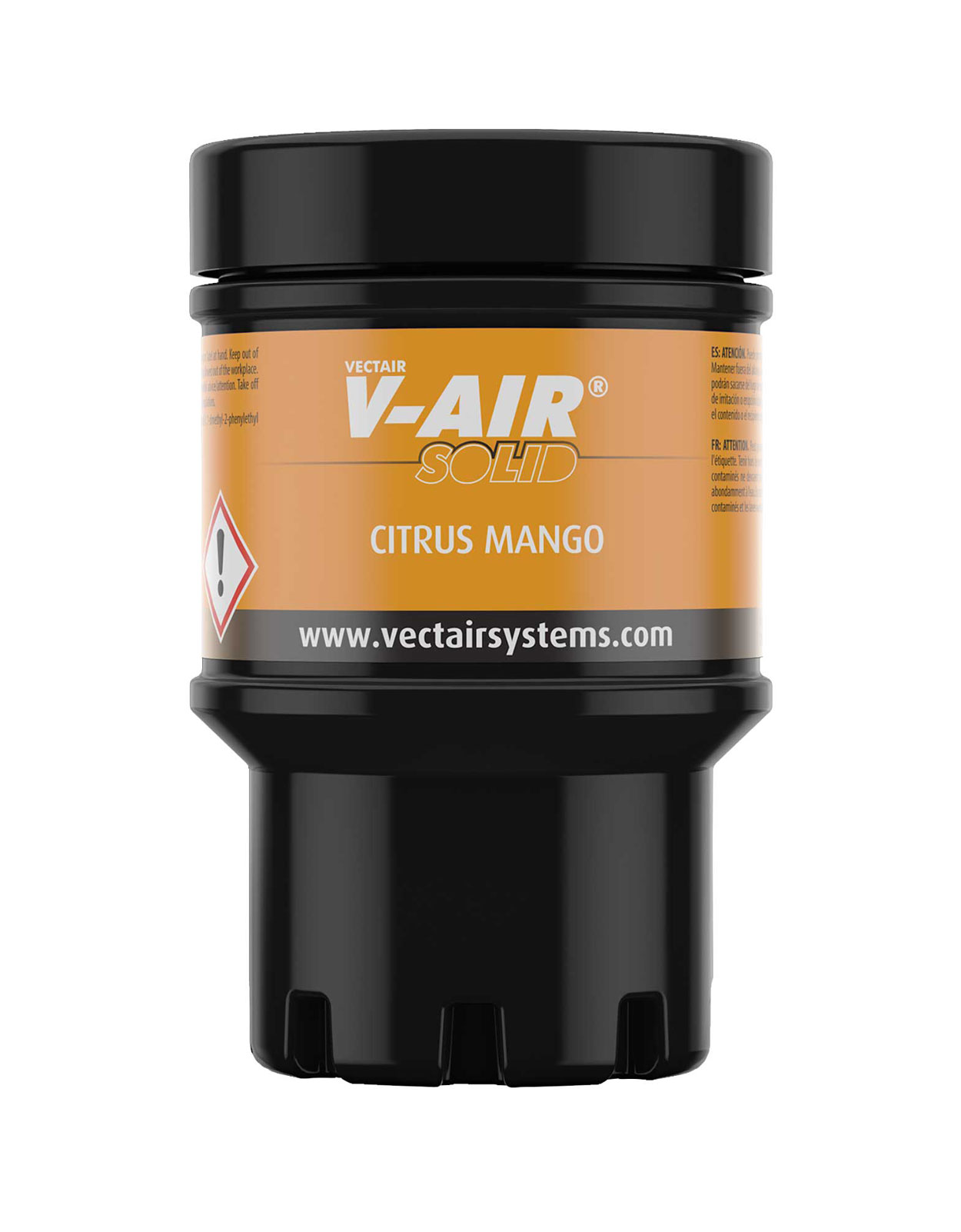 V-AIR Solid Citrus - citrus-mangó illatú, illatosított légfrissítő kehely