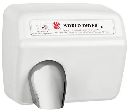 DXA548-974 World Dryer Model A automata kézszárító, fehér, acél, 2300W